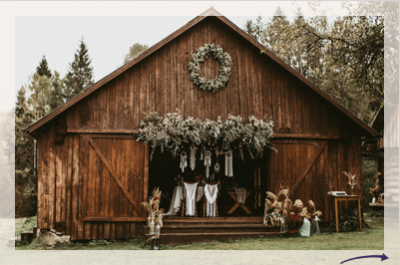 Die zünftige Scheunenhochzeit