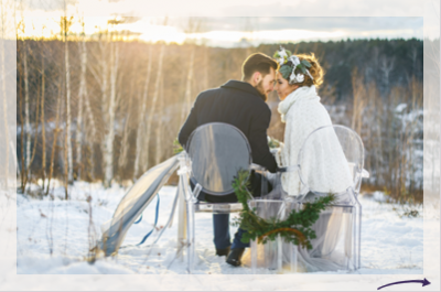 Die traumhafte Winterhochzeit